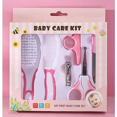 Kit de Acessórios de Higiene 6 pças Para Recém Nascido Infantil