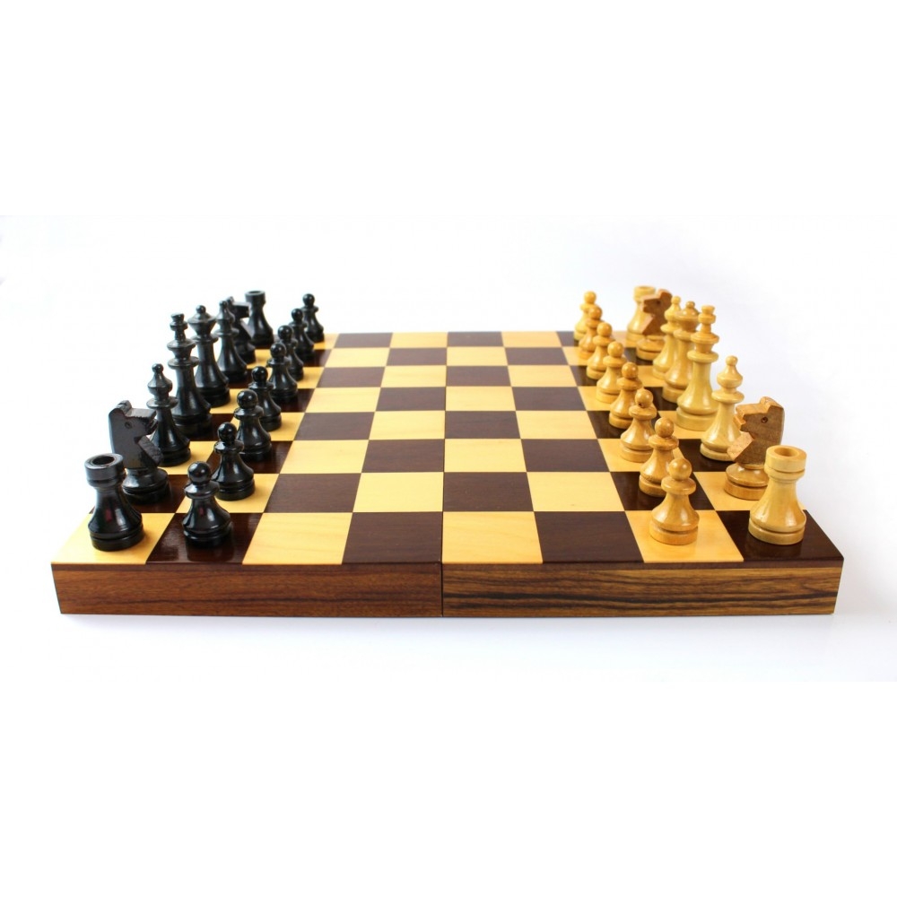 Jogo de Xadrez-Chines Tabuleiro Madeira Maciça - Botticelli - Jogo