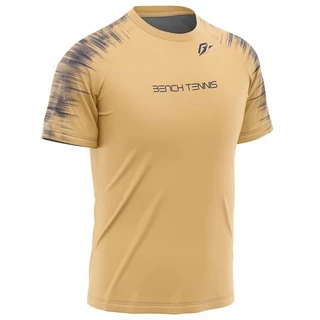 Camiseta Raglan Unissex Beach Tennis Tecnodots Ocre