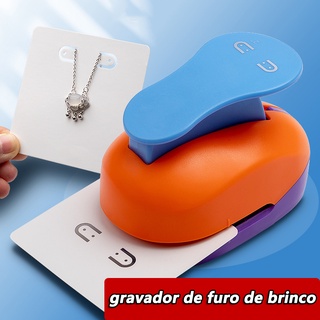 Scrapbook perfuradores brincos cartão cortador de perfurador ofício impressão calico diy flor papel artesanato perfurador buraco forma