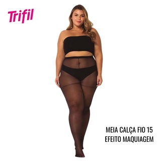 Meia calça plus size hot sale colorida