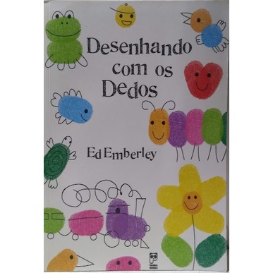 Livro de brinquedos para desenhar com os dedos