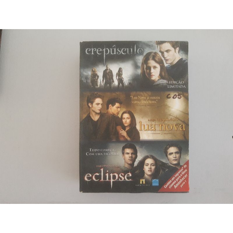 Box Dvd Saga Crepúsculo