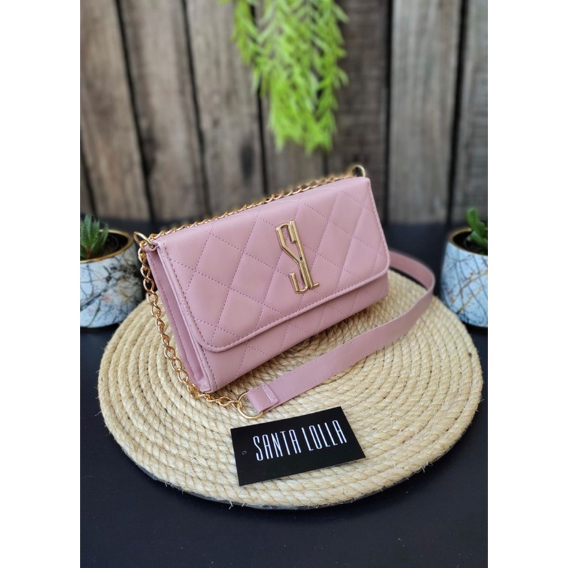 Bolsa Feminina Festa Clutch S l Moderna Alça Reforçada Oferta Relâmpago