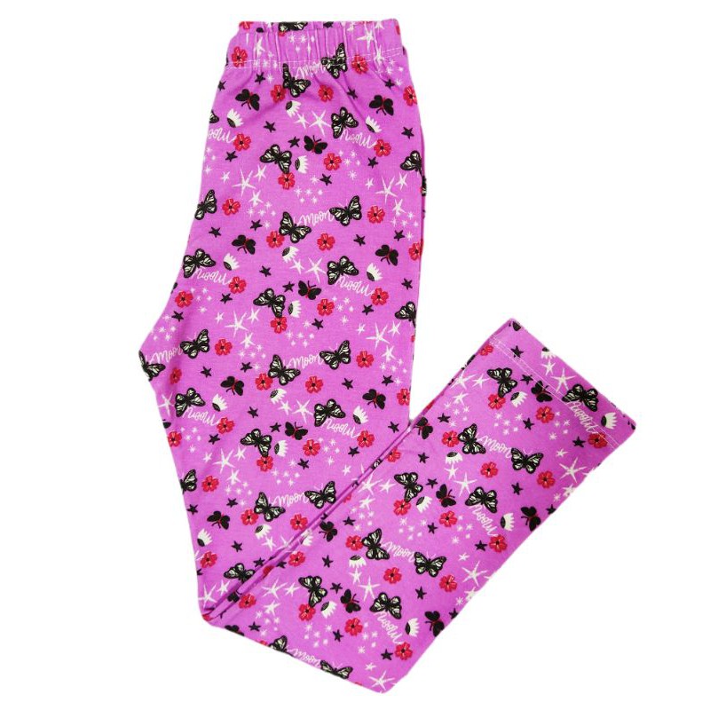 Calça Legging Infantil Minnie Mouse Disney Rosa