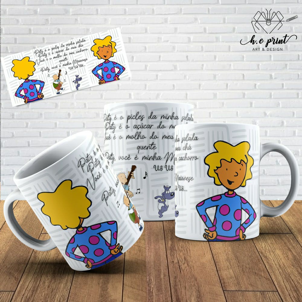 Caneca de Cerâmica Personalizada "Patti Mayonnaise"