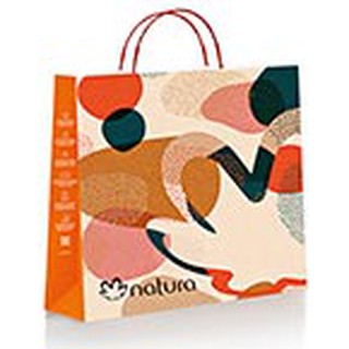 Sacola/Embalagem para presente Modelo antigo Natura Embalagem de papel  Tamanhos variados P- PP-Mini | Shopee Brasil