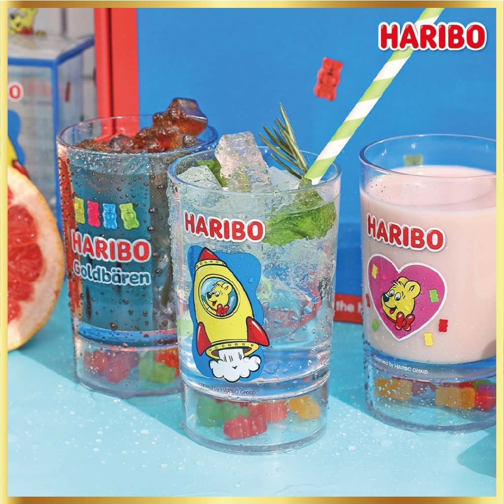 HARIBO Goldbears Design De Copo Transparente Para Produtos 200ml 6 ...