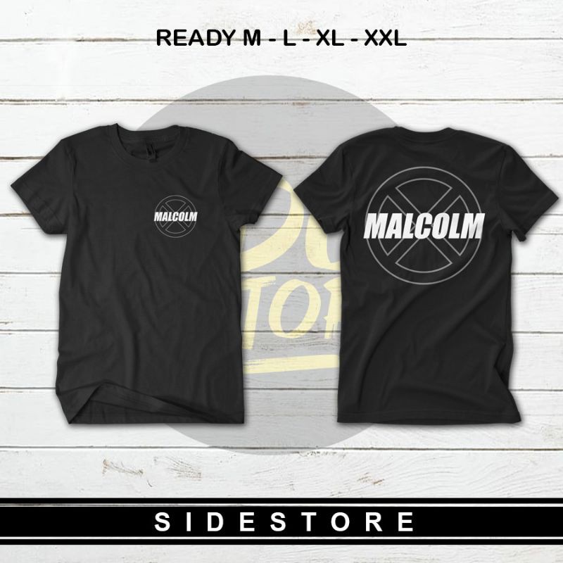 Malcolm X - Camiseta Unisex Para Hombre Freedom Flag Negra - XL