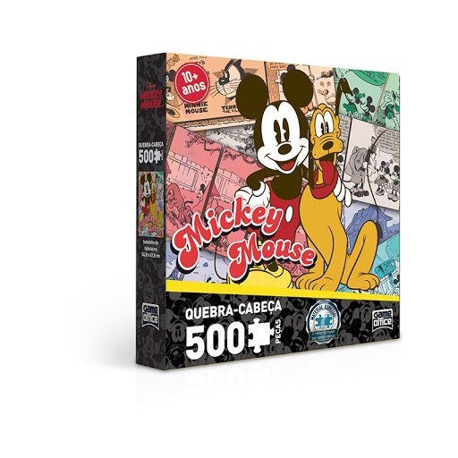 Jogo Infantil Quebra Cabeça de Chão Mickey Mouse Toyster - Loja