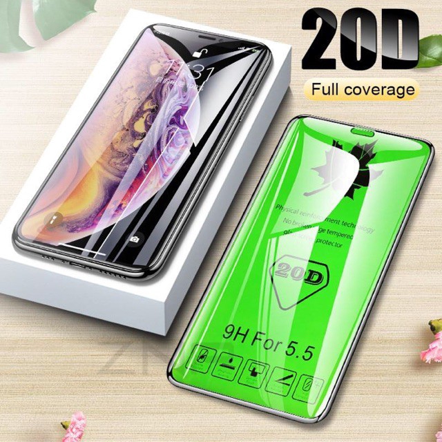 20D Tempered Glass iPhone 11ProMax XSMAX XS XR 8 7 6Plus Screen Protector Matte i8 i7