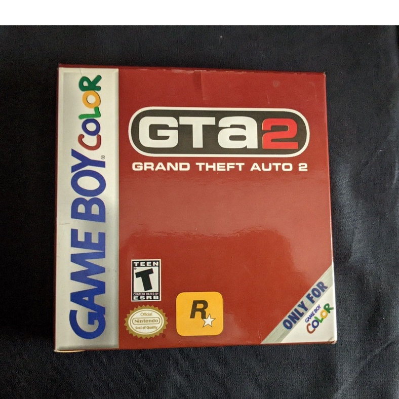 Grand Theft Auto 2 - Original Game Boy Color | Shopee Brasil
