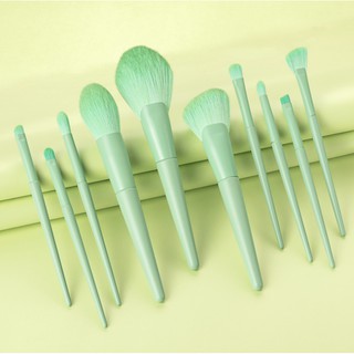 Kit 10 pinceis profissional para maquiagem Pinceis esfumar contorno
