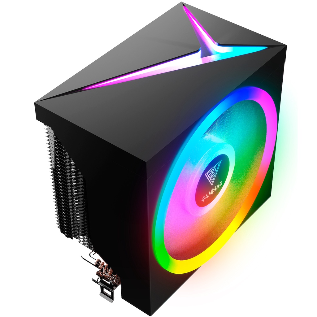 Cooler para Processador Intel e AMD Gamdias Boreas M1 610 ARGB PWM 6 ...