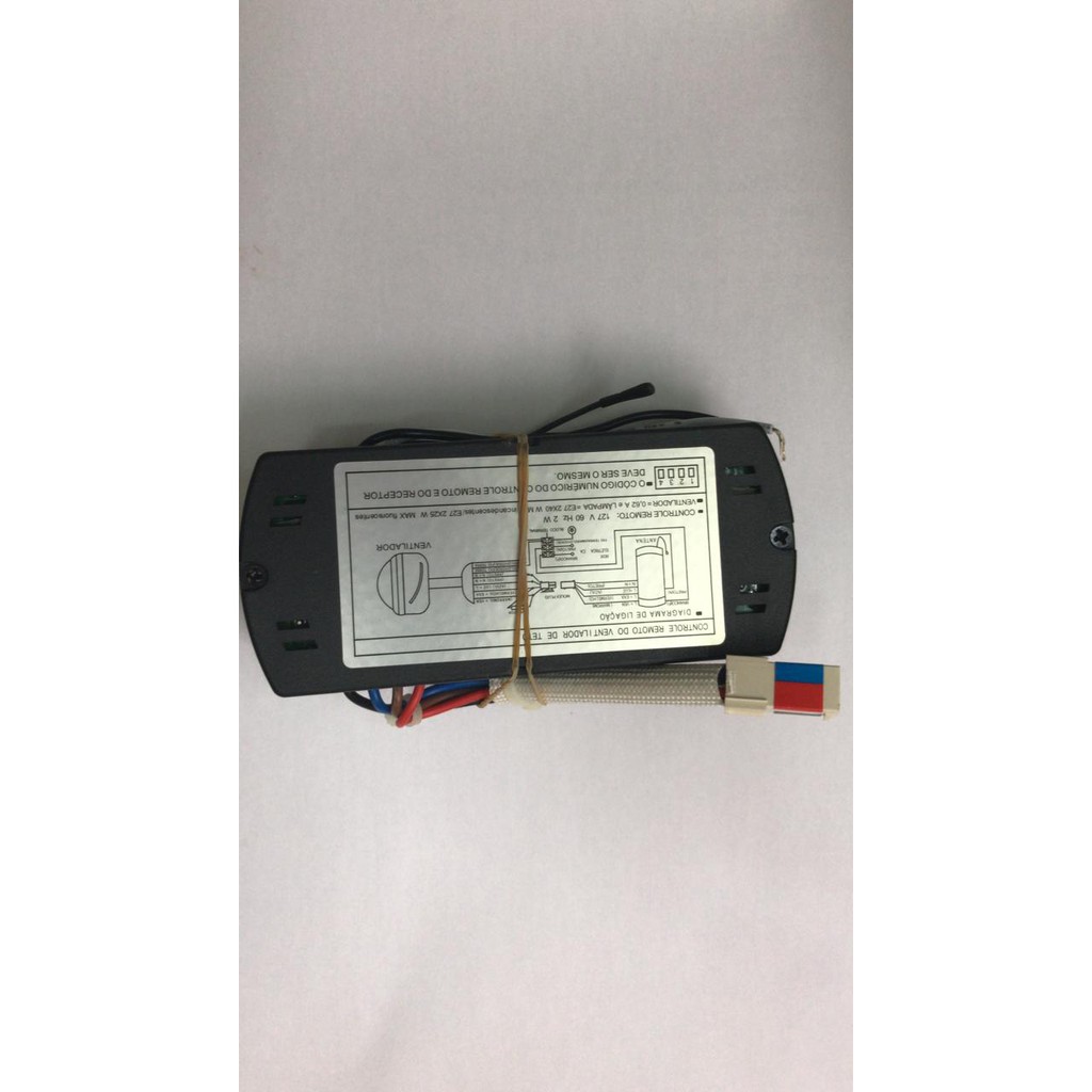 Receptor Do Ventilador De Teto Arno Aero Timer