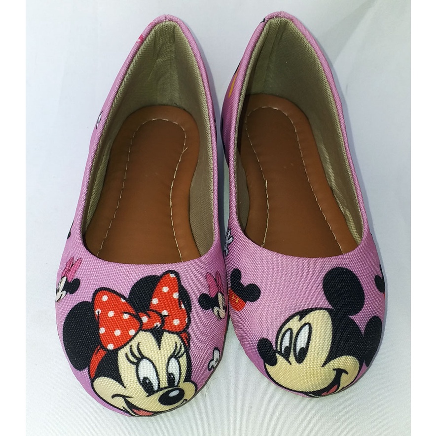 Sapatilha da minnie sales rosa