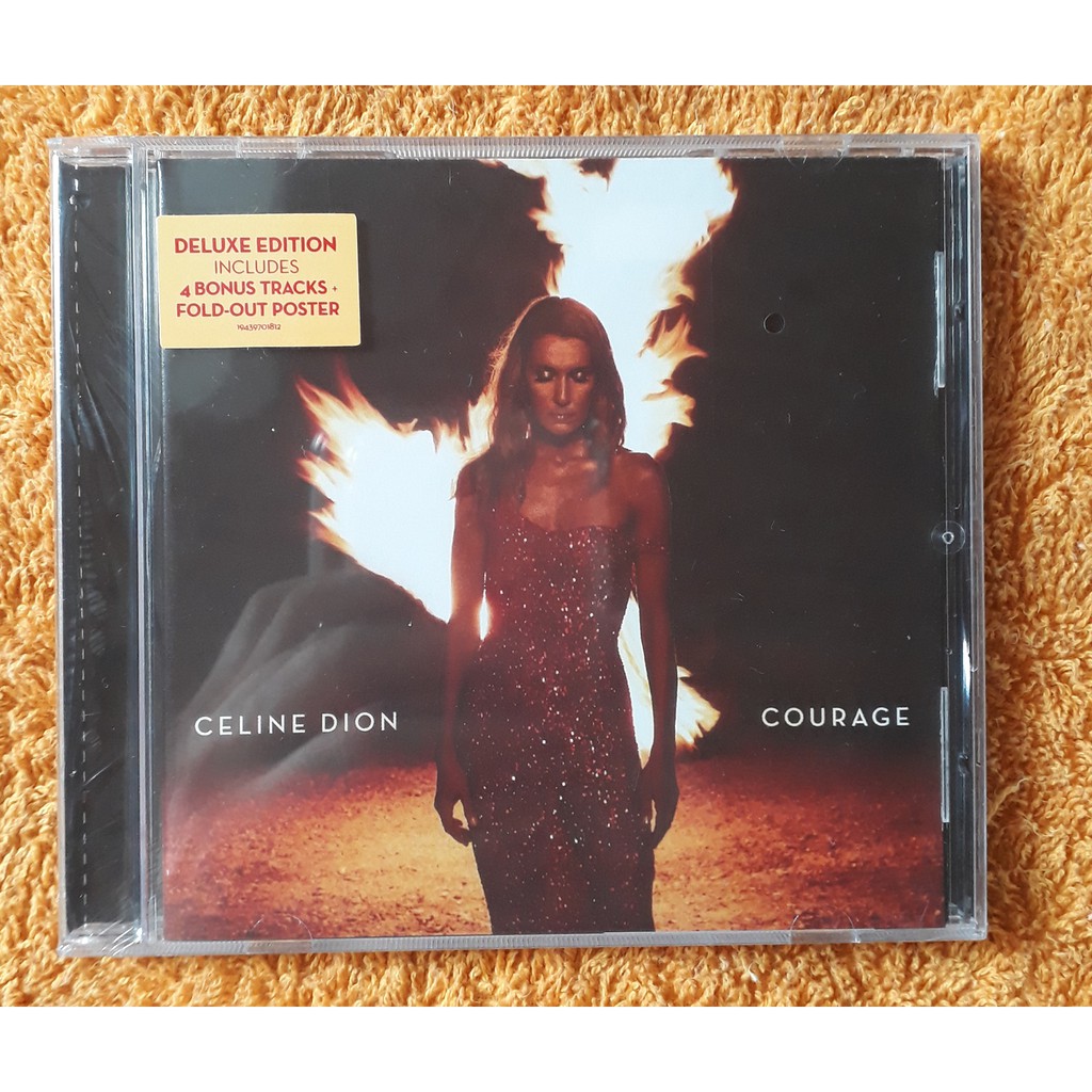 Celine dion courage deluxe edition lacrado shopee brasil