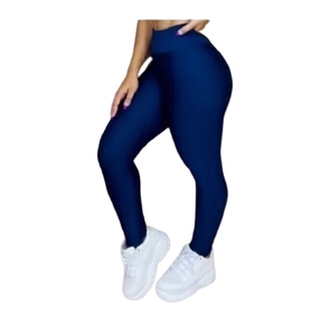 Lisisys Moda Calça Legging Fitness Cós Alto Suplex