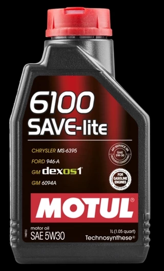 Óleo Lubrificante Motul 6100 Save-Lite 5W30 Semissintético Civic Vectra Astra Veloster Captiva 1 Litro