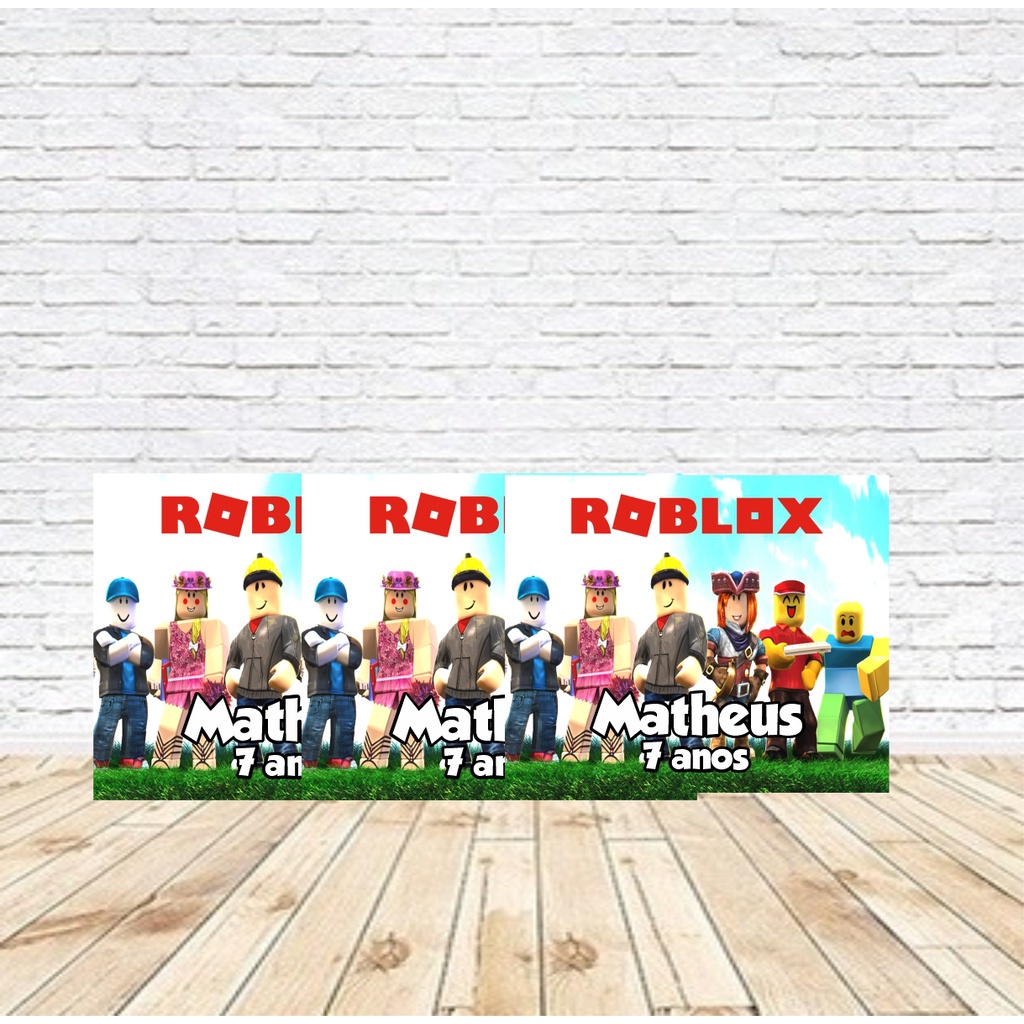 Roblox Menina (Apliques para diversos produtos, não adesivo tamanho 5x5)
