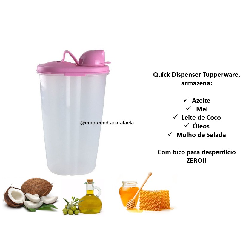 TUPPERWARE QUICK DISPENSER | Shopee Brasil