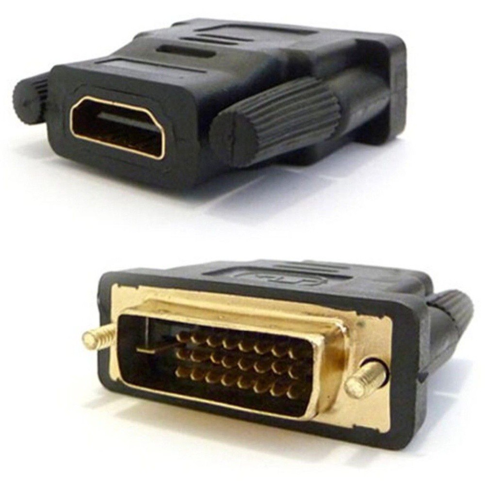 Adaptador Dvi Macho 24+1 Para Hdmi Femea It-Blue Le-3081 Preto