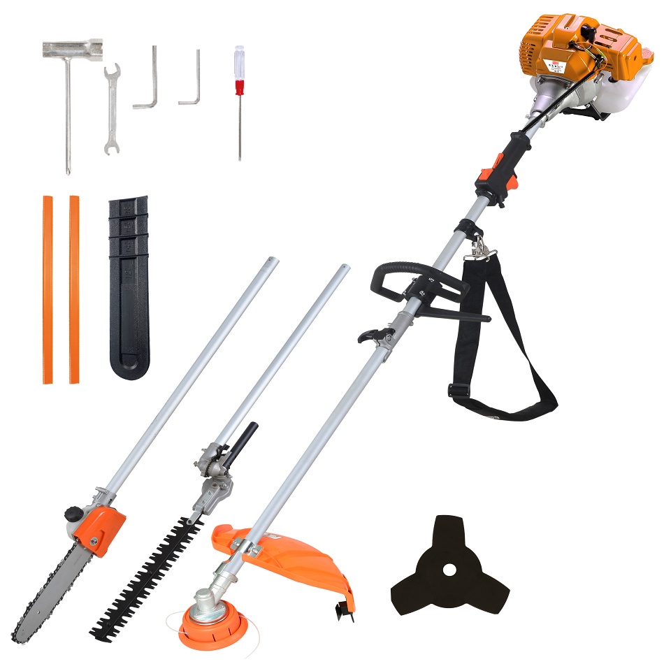 Roçadeira Multifuncional 4 Em 1 À Gasolina 55cc 4 Funções SKIM5500 Multi Intech Machine