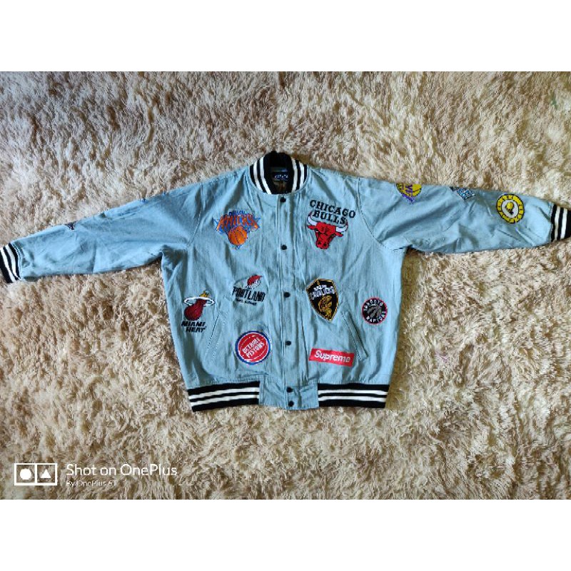 Nba nike clearance supreme jacket