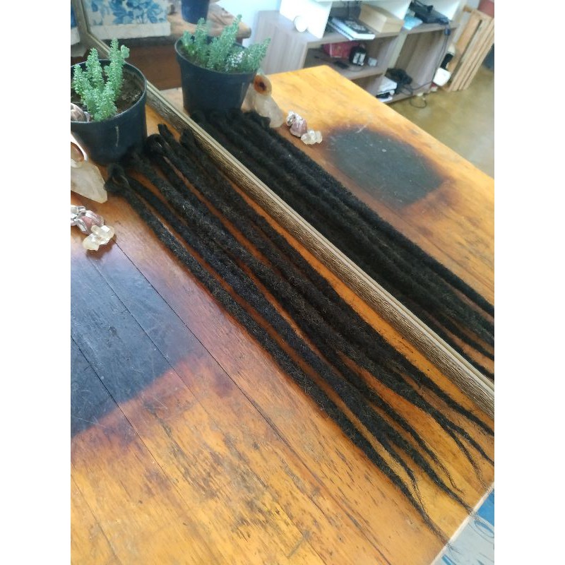 Dreads dreadlocks removíveis em cabelo sintético