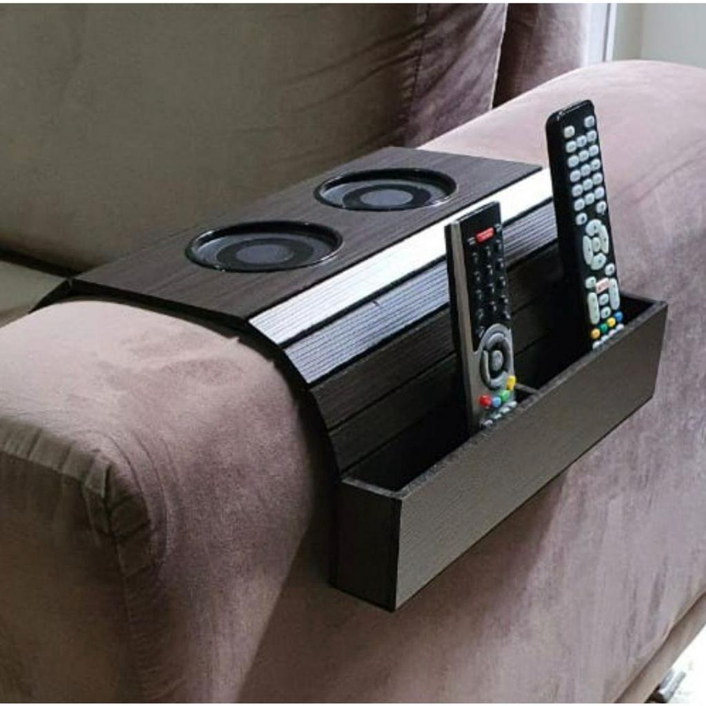 Esteira Porta Controle E Porta Copo Para Sofa Retrátil Em Mdf | Shopee ...