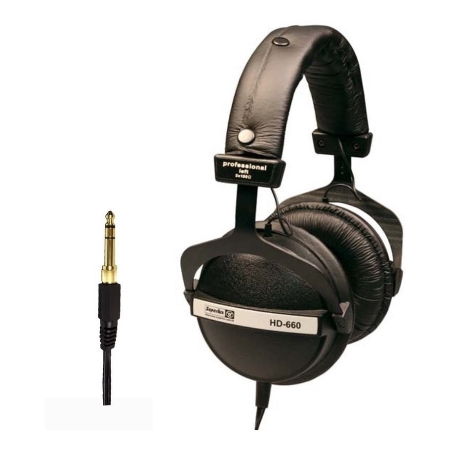 hi Fone De Ouvido Superlux Hd660 Headphone Profissional | Shopee Brasil