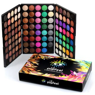 POPFEEL 120 Cores Paleta De Maquiagem Sombra Dos Olhos