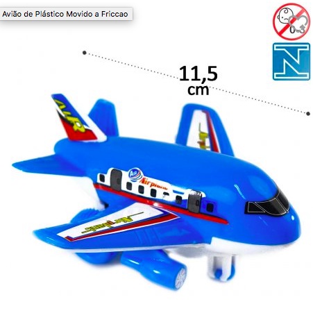 Avião Super Caça Jato De Plástico - Mini China Atacado