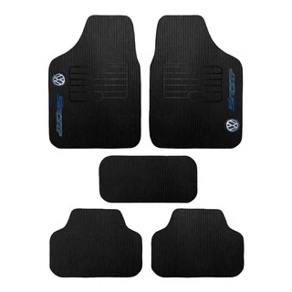 Kit Tapete De Borracha Volkswagen -Com Logo Da Vw Gol Voyage Parati G2 G3 G4 G5 G6 promoção