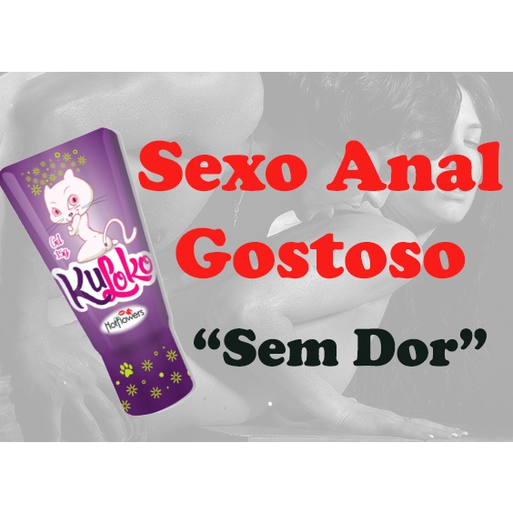 Gel Kuloko Dessensibilizante Sexo Anal sem Dor Produto Erótico  