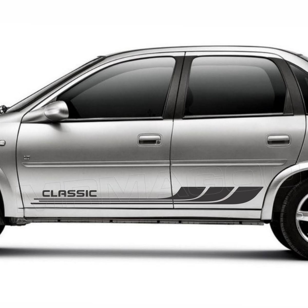 Faixas Lateral Adesivo para Carro Chevrolet CORSA CLASSIC Acessório para Carro MRMAGOO
