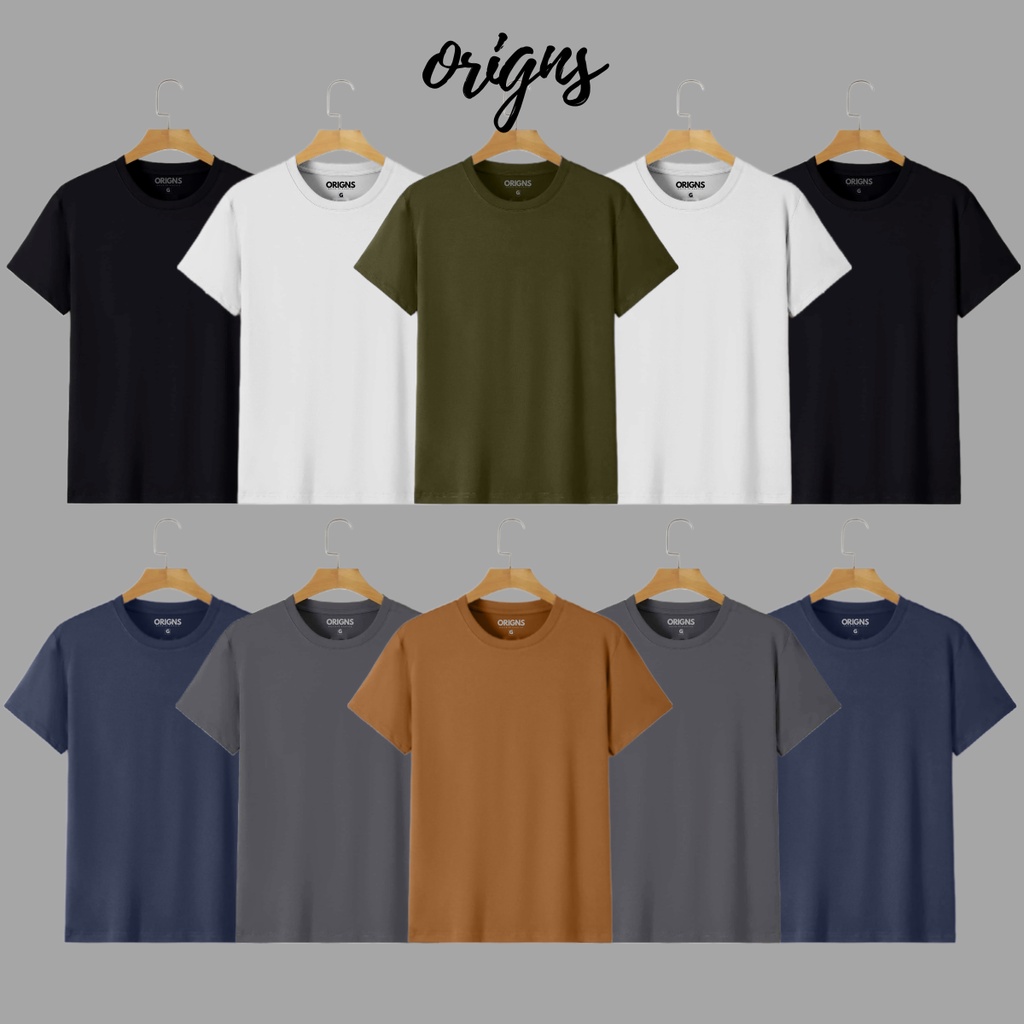 Kit 10 Camisetas Básicas Algodão Masculina Atacado Revenda