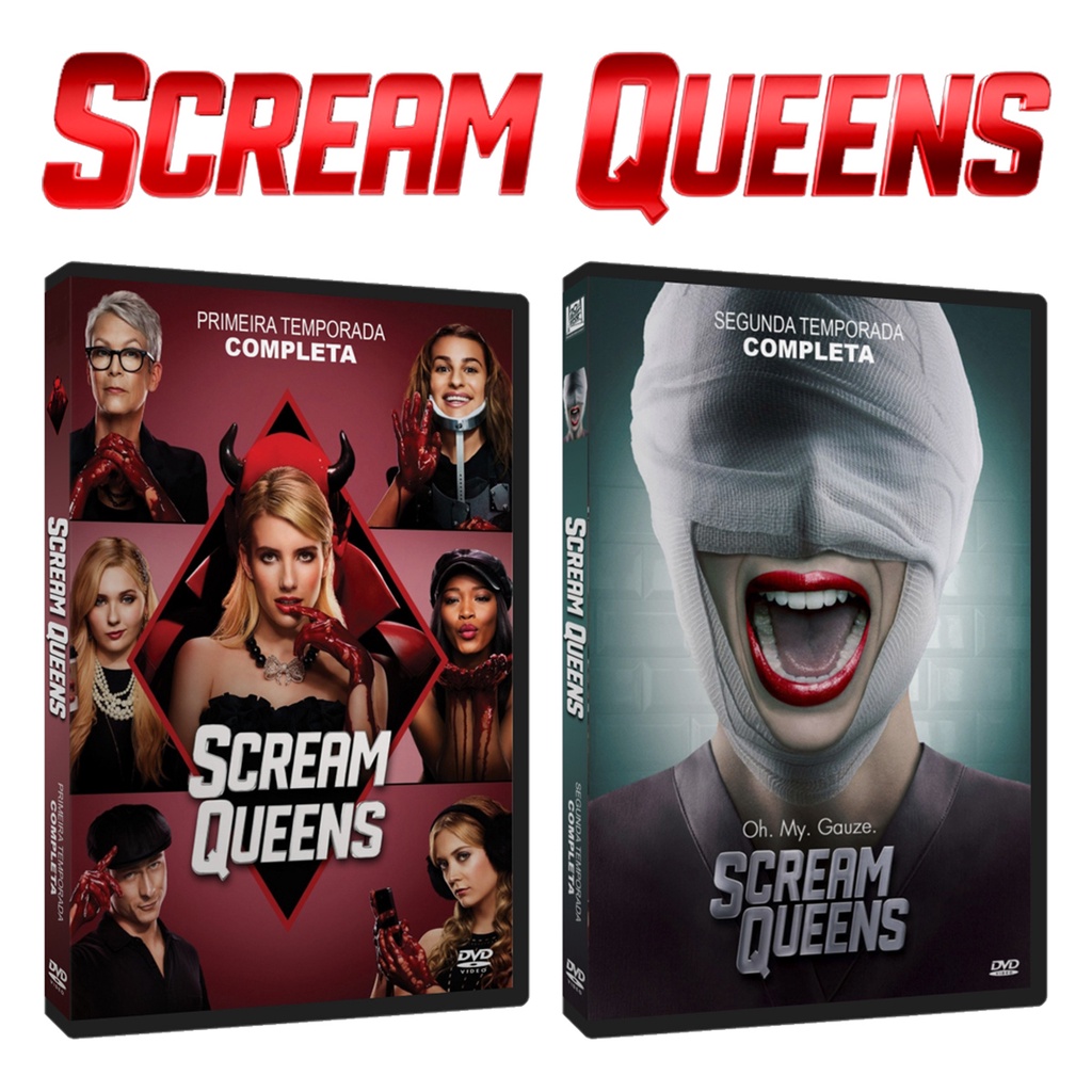 Série Scream Queens 1ª e 2ª Temporadas | Shopee Brasil