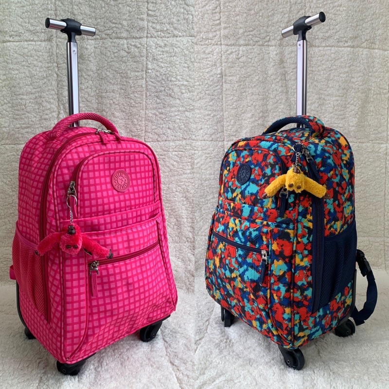 Mochila INSPIRAÇÃO Kipling rodinhas 360