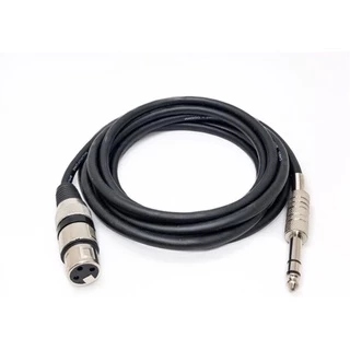Cabo P10 Estéreo Macho X Xlr Fêmea 10 Metros Balanceado
