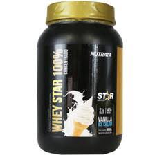 Whey Star 100% (900g) Nutrata Proteínas – sabores