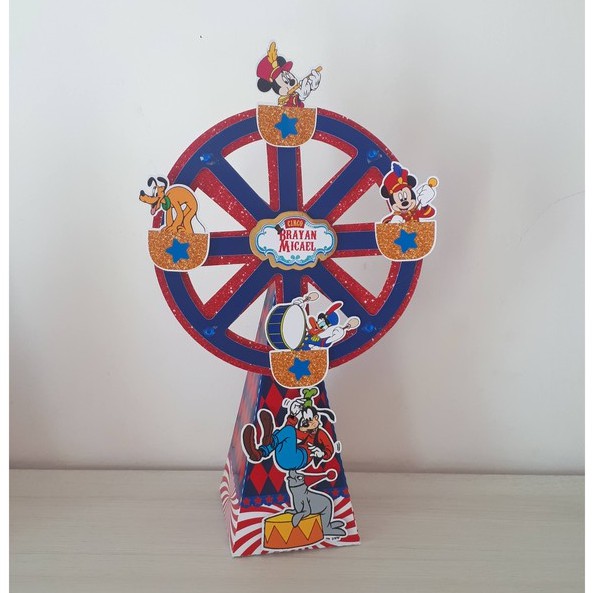 10 rodas gigante circo Mickey | Shopee Brasil