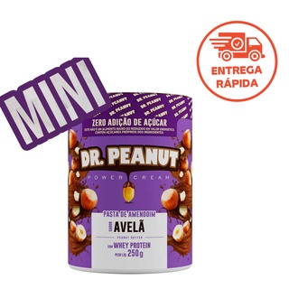Pasta de Amendoim Avelã c/ Whey Protein 250g Dr Peanut