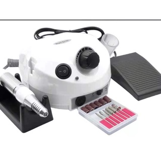 Lixadeira Elétrica para Unhas em Acrigel e Fibra Motor Porquinho 30000 rpm Nail Drill Profissional Bivolt para Manicure e Designe