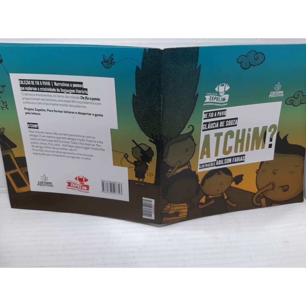 LIVRO - Atchim? Projeto Zepelim - Coleção de Fio a Pavio - Gláucia de ...