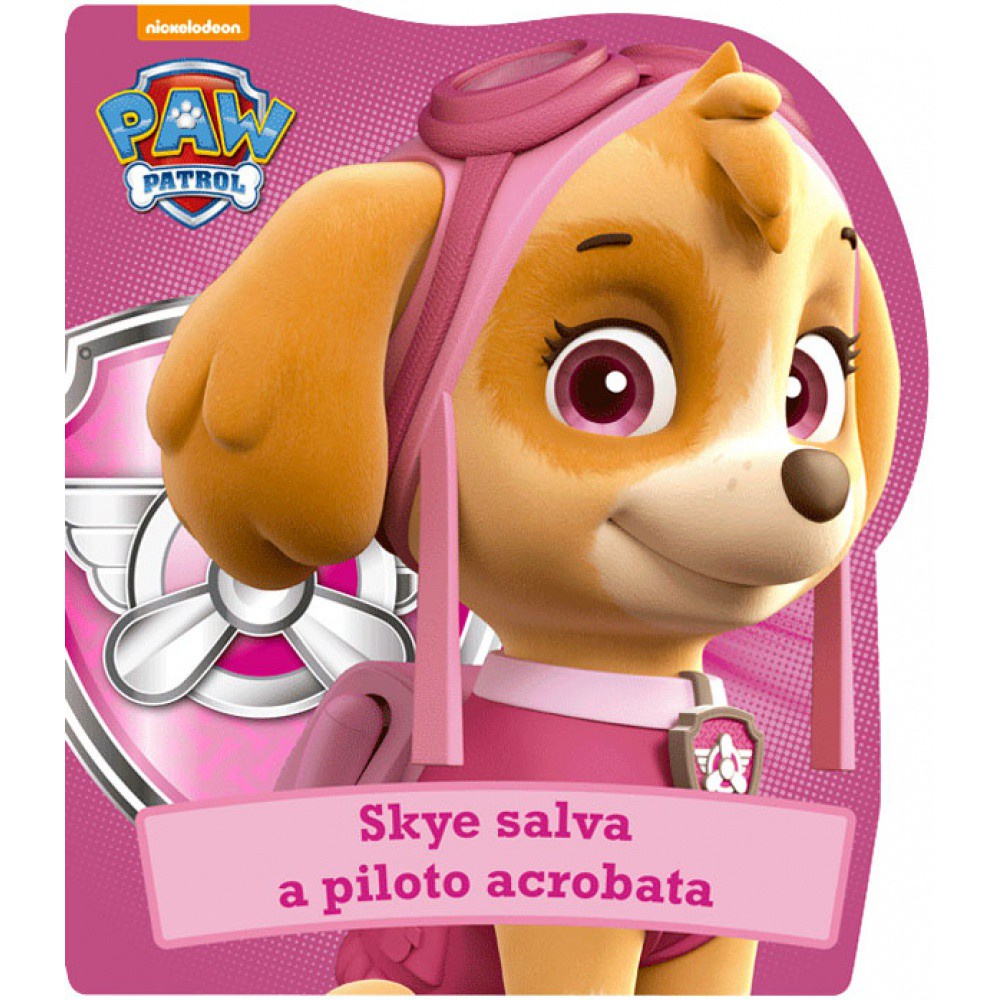 Imprimir sky patrulha canina cachorrinha linda Colorir e Pintar!
