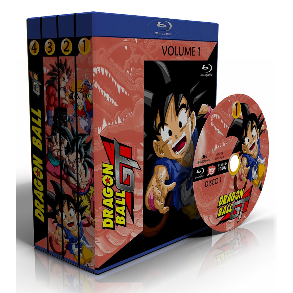 Bluray Dragon Ball GT Edição completa Shopee Brasil