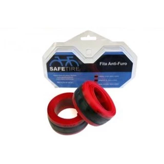 Fita Anti Furo Vermelha Par para Pneu Aro 26 Safetire 31mm