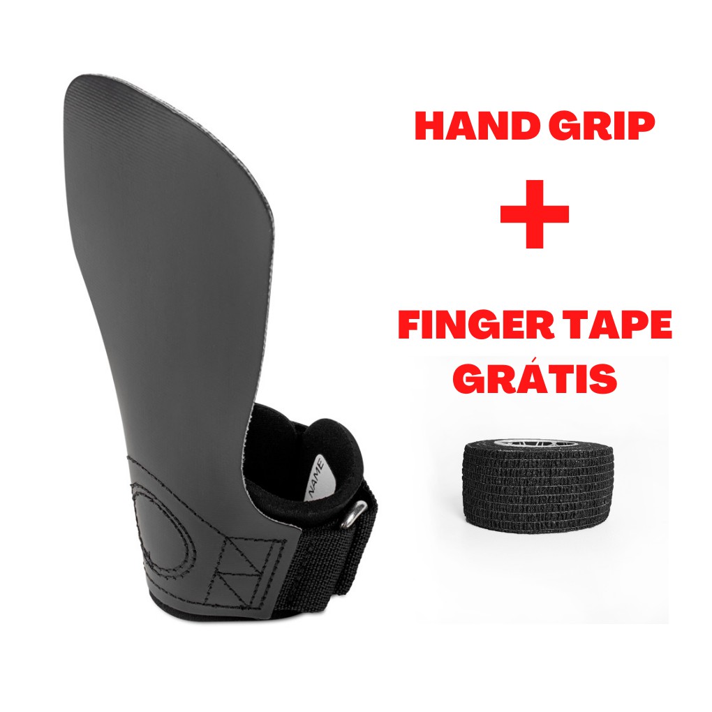 Luva Crossfit Competition Hand Grip Original Skyhill Black Shopee