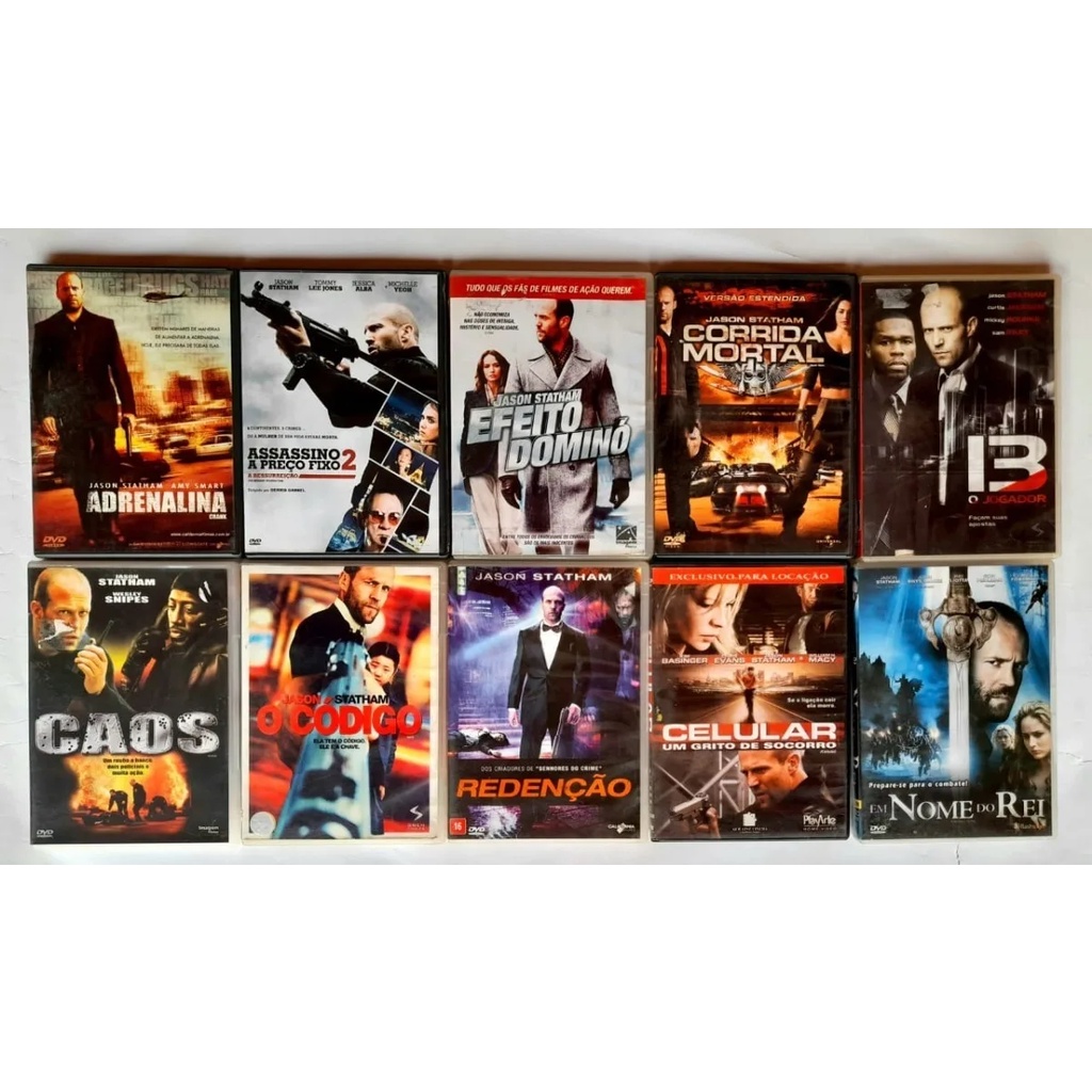 Coleção Assassino A Preço Fixo Blu Ray + Dvd (3 Filmes)